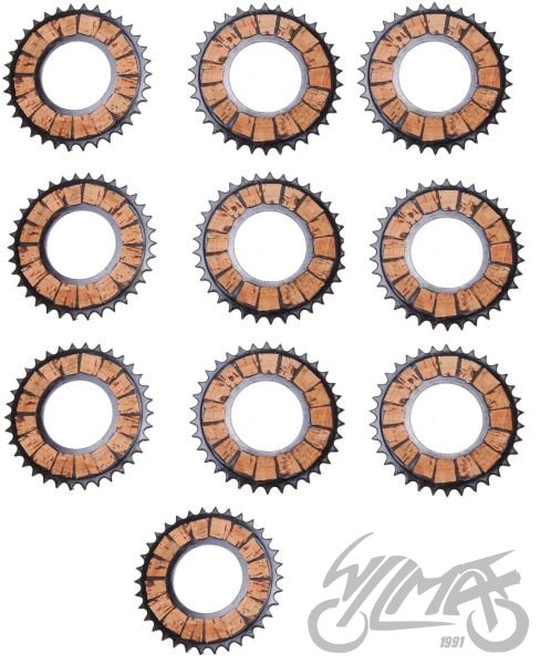 Lamela spojky Jawa 50