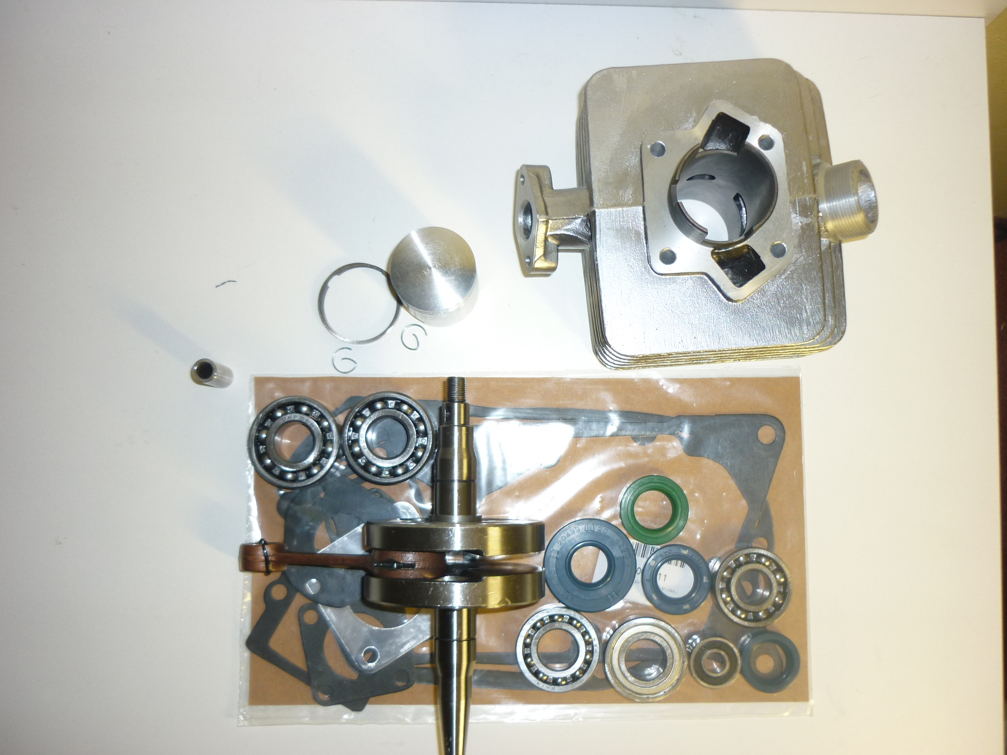 Sada GO motoru Simson S51, SR50 - 50cm3