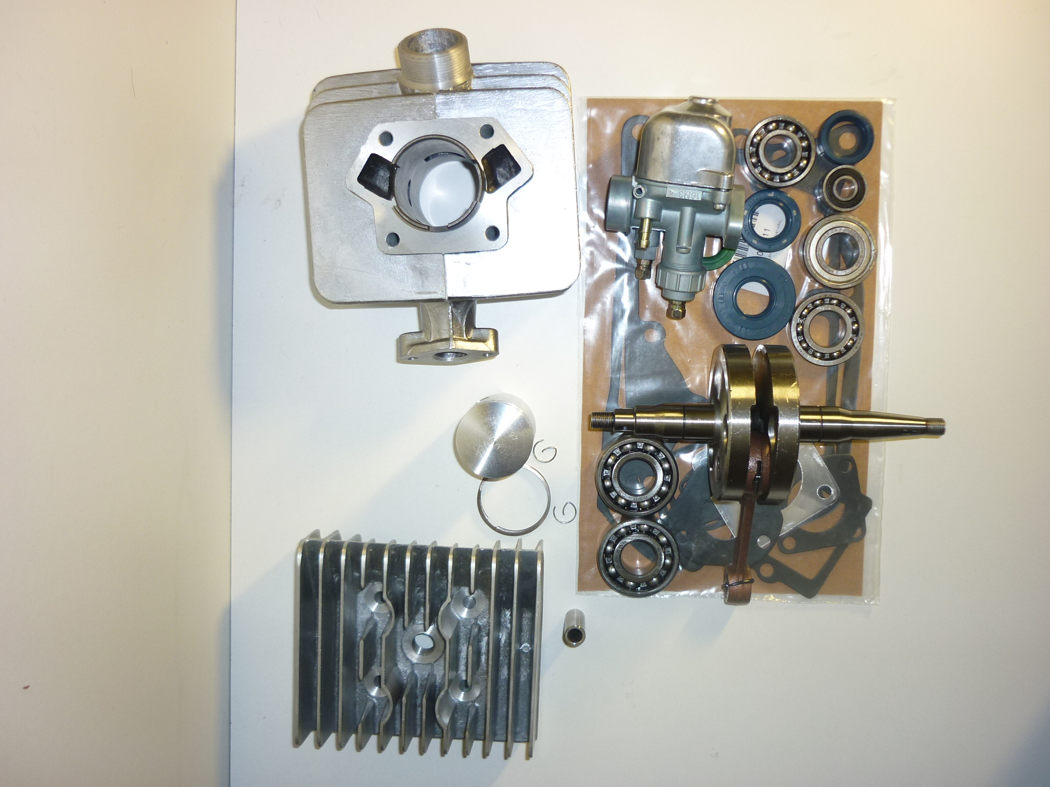 Sada GO motoru Simson S51, SR50 - 50cm3