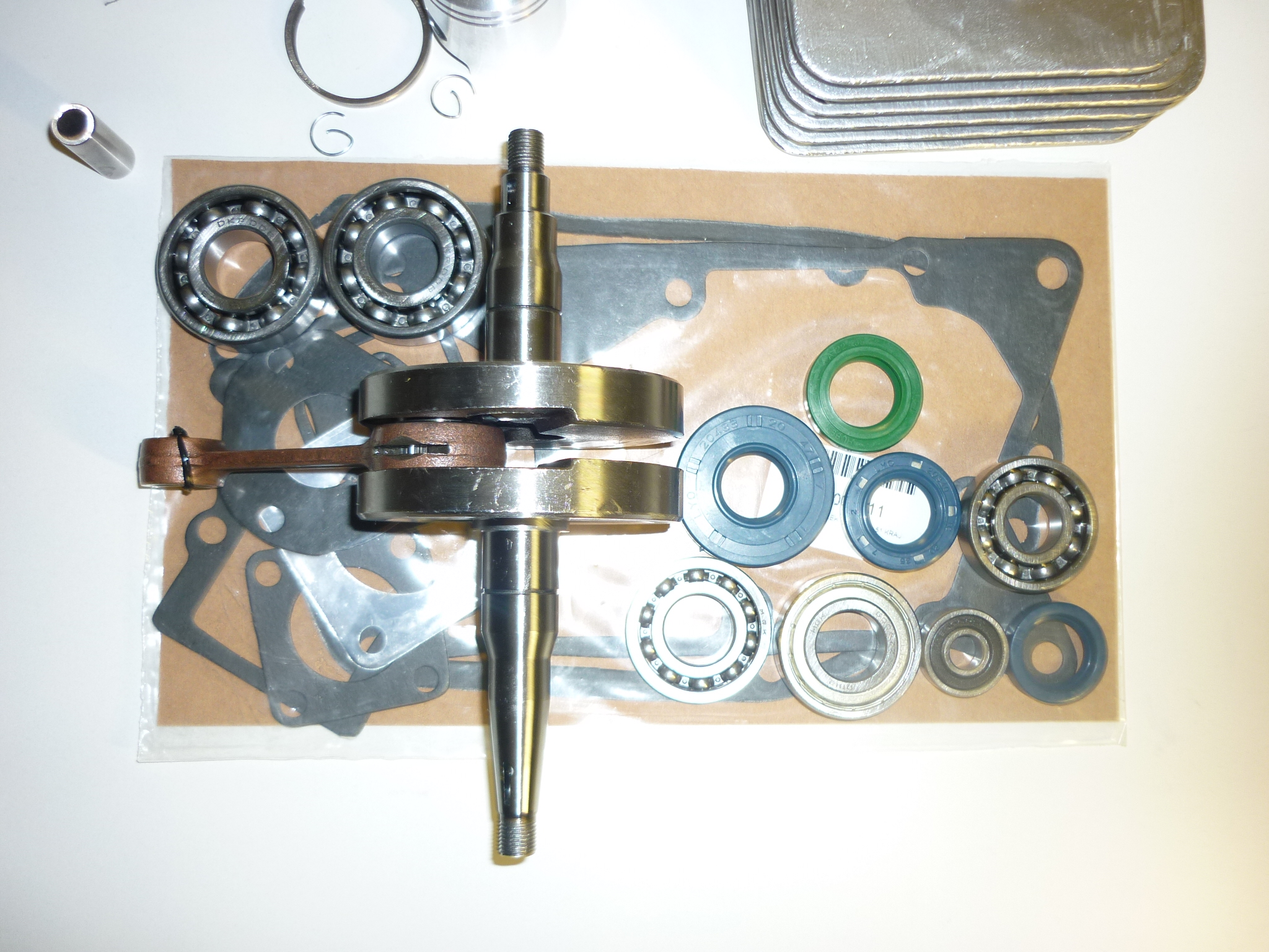 Sada GO motoru Simson S51, SR50 - 50cm3