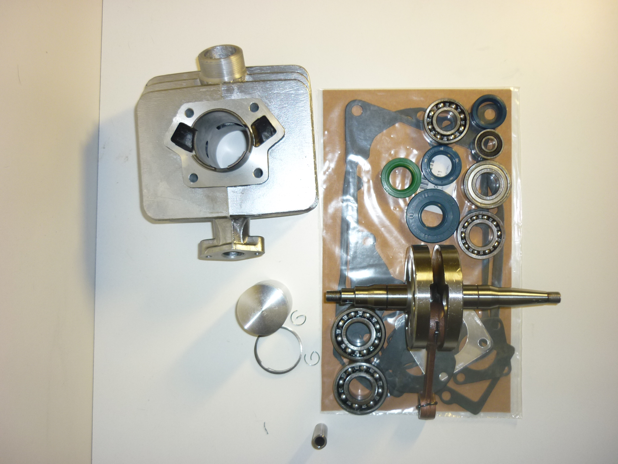 Sada GO motoru Simson S51, SR50 - 60cm3