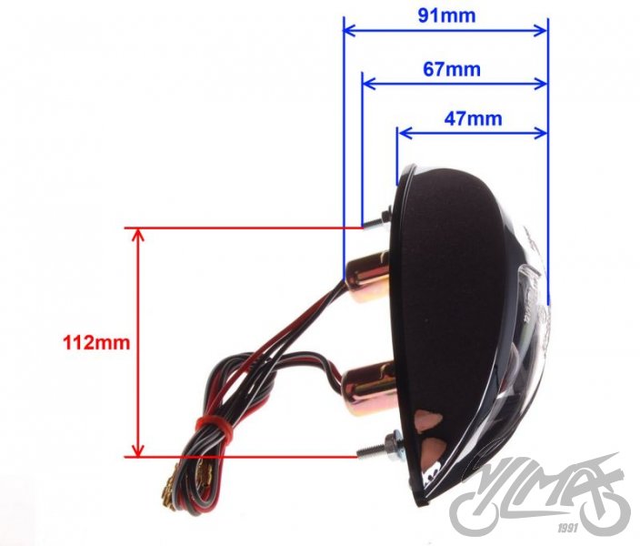 Zadní světlo Sopel - homologované