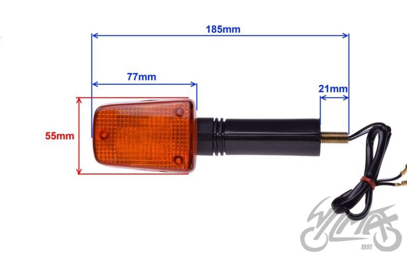Blinkr, blikač Suzuki GSX-R 250 a 750 pravý