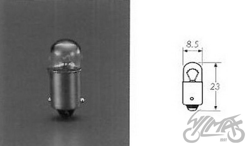 Žárovka 12V 2W BA9S