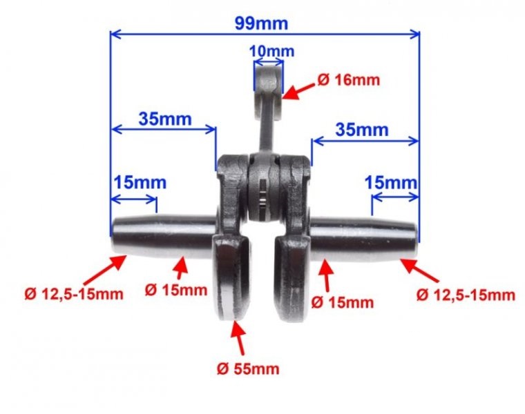 Sada těsnění Minibike, Minicross