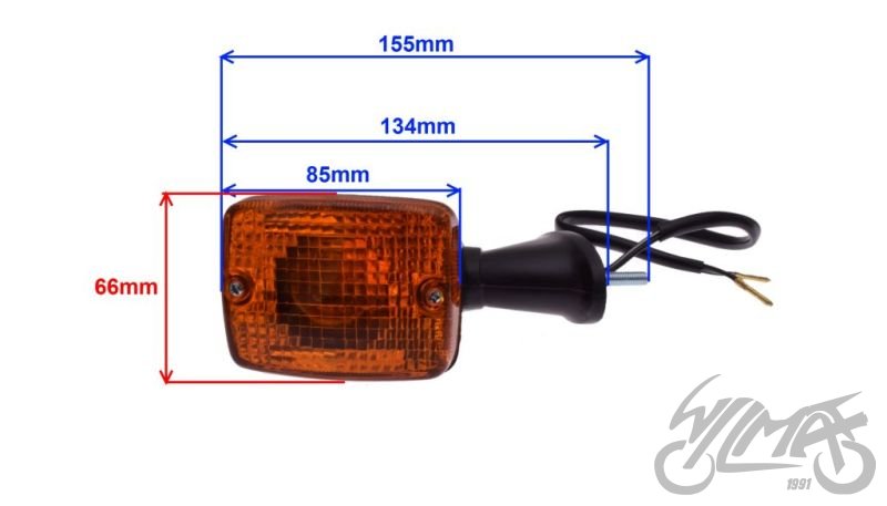 Blinkr, blikač KAWASAKI GTO 100 a 125