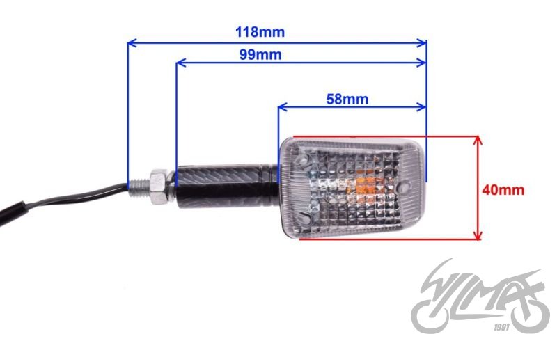 Sada univerzálních blinkrů