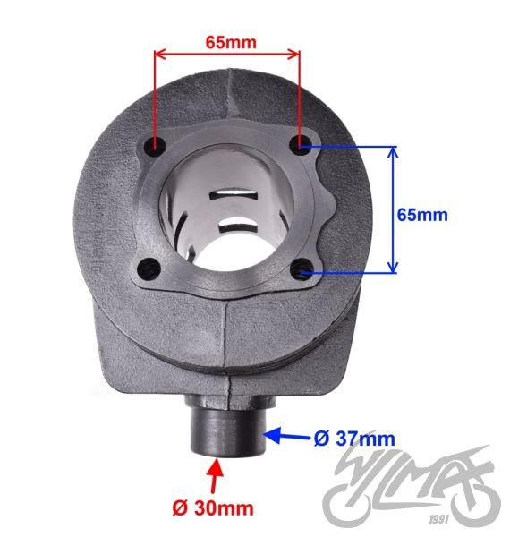 Válec Vespa 150cm3 - 57,8mm