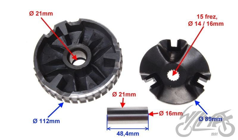 Variátor - 5TY viz obrázky