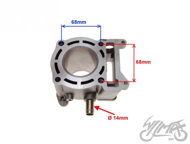 Válec Yamaha Majesty 125 - vrtání 53,7mm