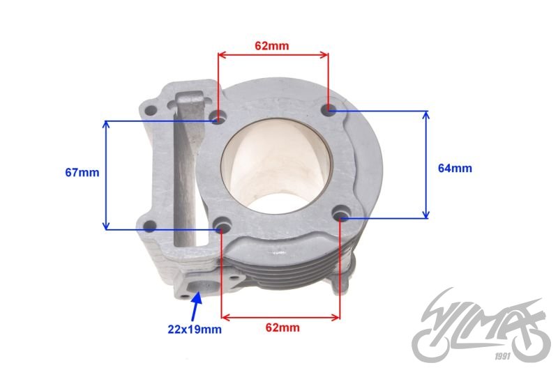 Válec Yamaha Cygnus 125 - TUNING 180cm3