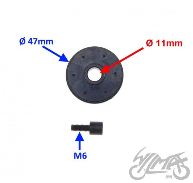 Kladka rozvodového řetězu dolní 154FMI