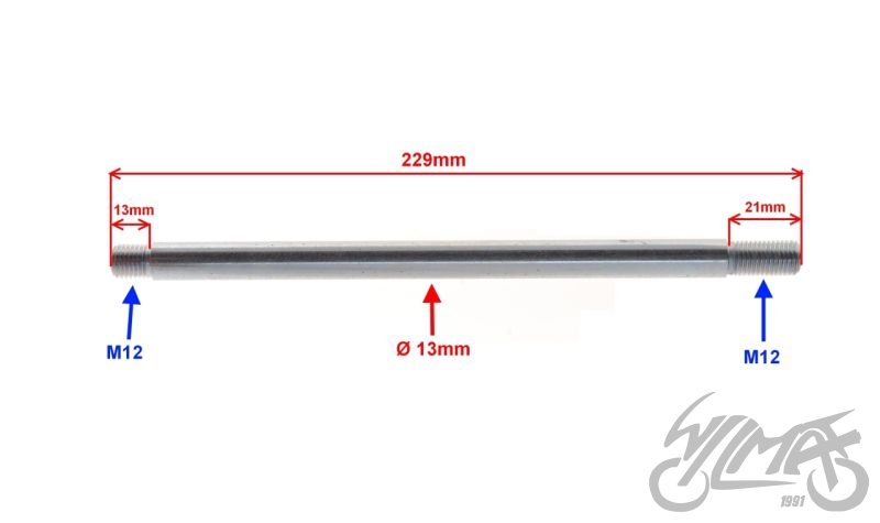 Osa kyvné vidlice Simson S51