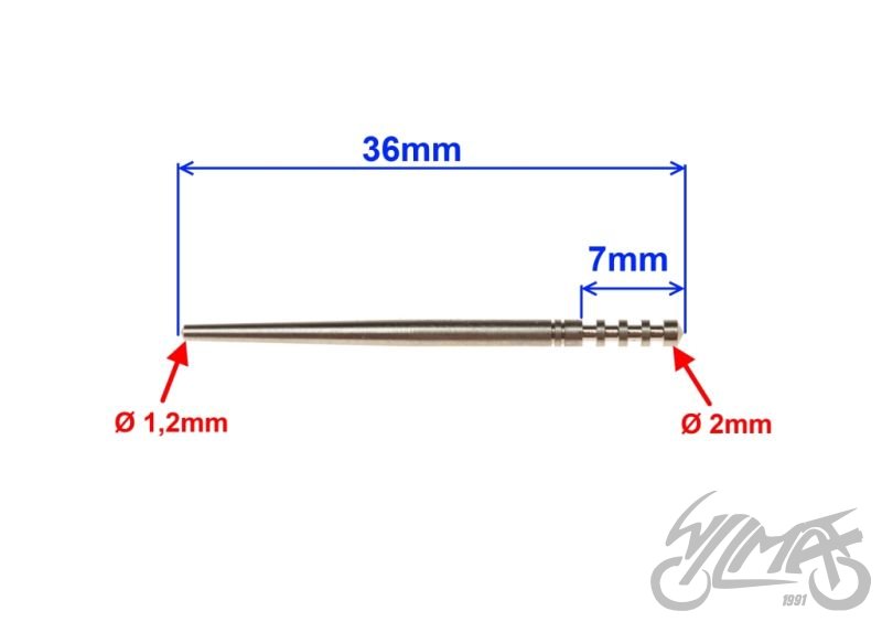 Jehla karburátoru Simson - BING