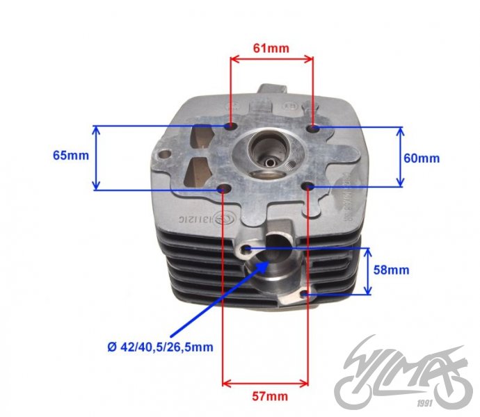 Hlava válce Shineray XY125-10D