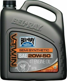 Olej Bel-Ray V-TWIN SEMI SYNTETIC 4T 20W-50 4L