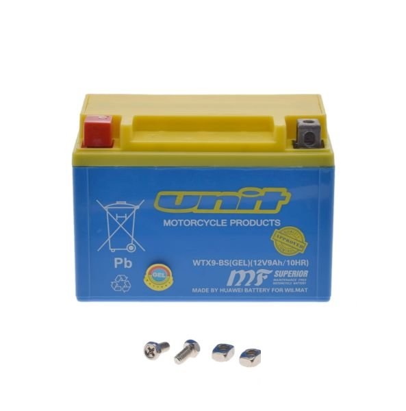 Akumuláto typr WTX9-BS GEL - 12V 9Ah