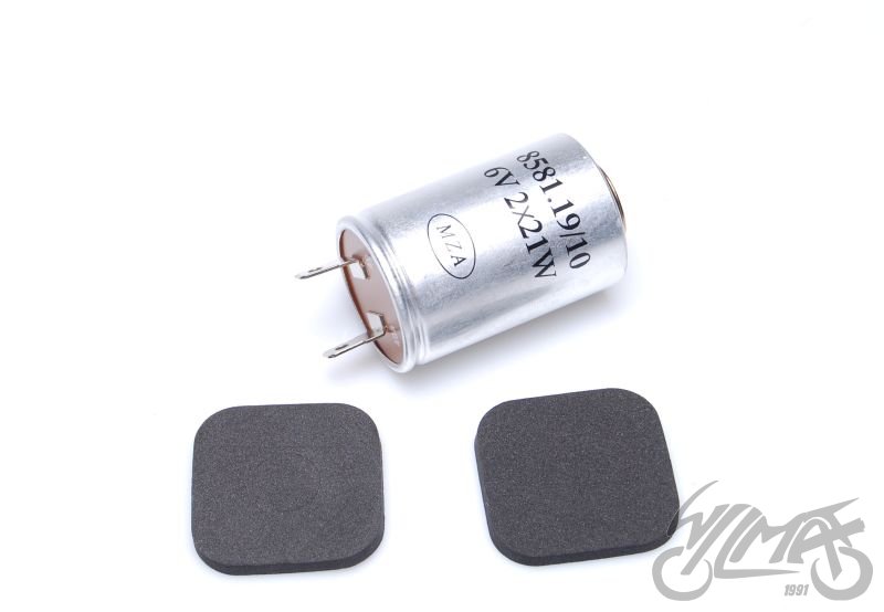 Přerušovač blinkrů 6V 2x21W