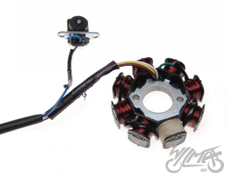 Stator zapalování osmicívkový motory GY6 125