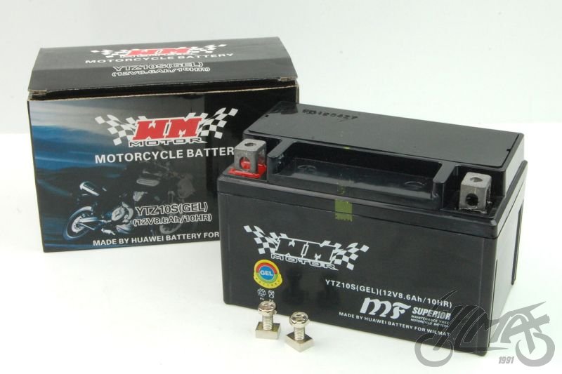 Akumulátor typ YTZ10S 12V 8,6Ah GEL