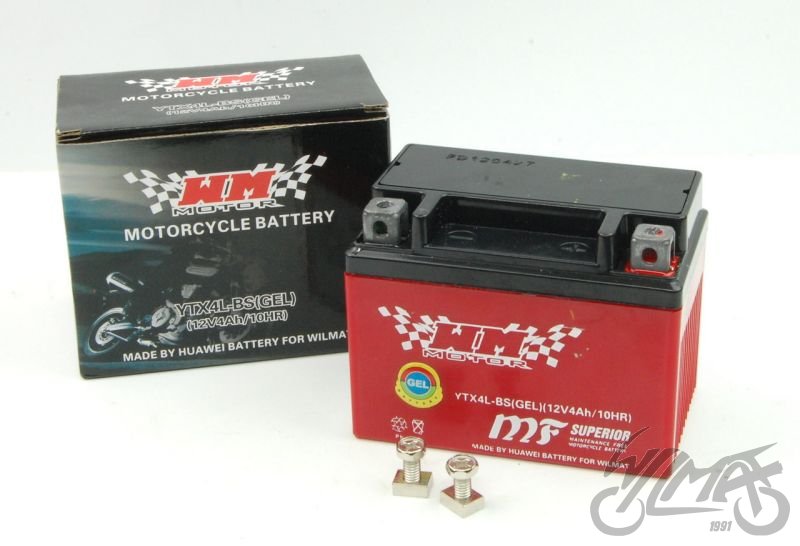 Akumulátor typ YTX4L-BS 12V GEL