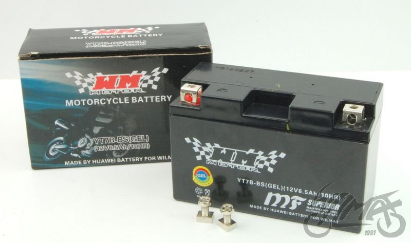 Akumulátor typ YT7B-BS GEL 12V