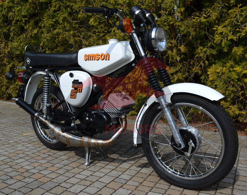 Sportovní výfuk Simson S51 85-110cc