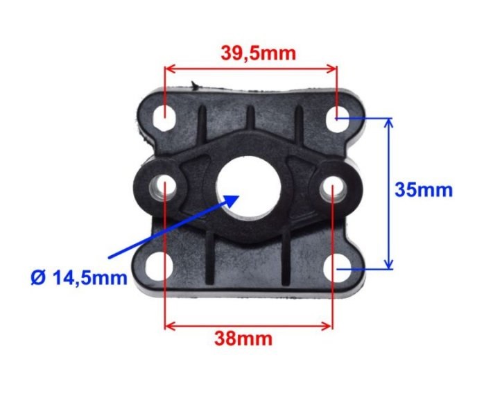 Příruba sání karburace Minibike, Minicross