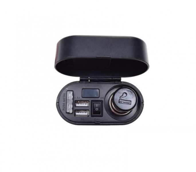 Motocyklová zásuvka USB