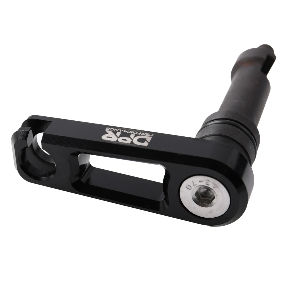 CNC hliníková spojková páka do karteru Simson – černá, DPR Performance