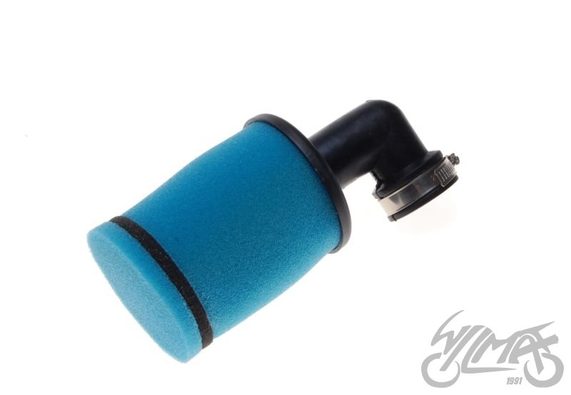 Vzduchový filtr 38mm zahnutý 90°
