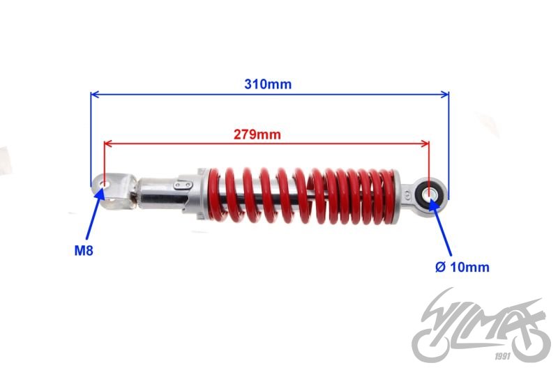 Tlumič pérování Keeway Matrix