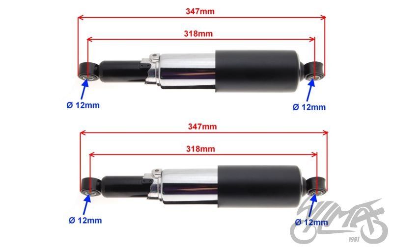 Tlumiče pérování - UNIVERZÁLNÍ