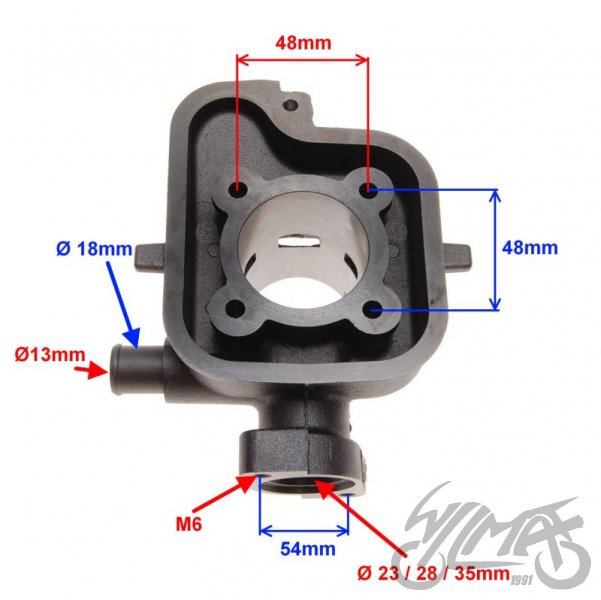 Válec Peugeot Ludix 70cm3 - TUNING