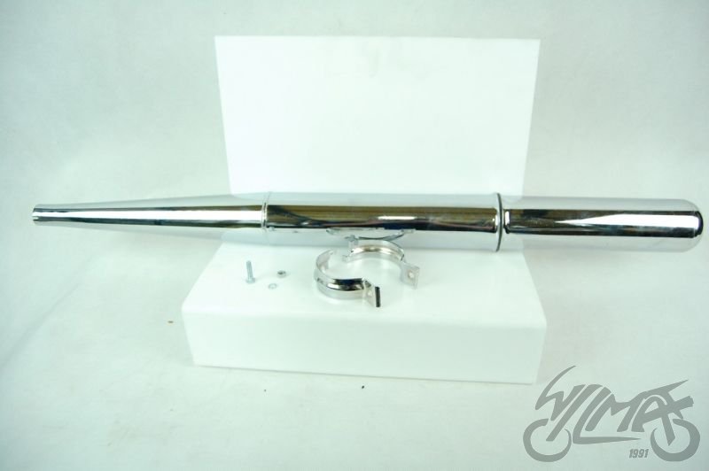Výfuk Simson S51 - skvělý chrom