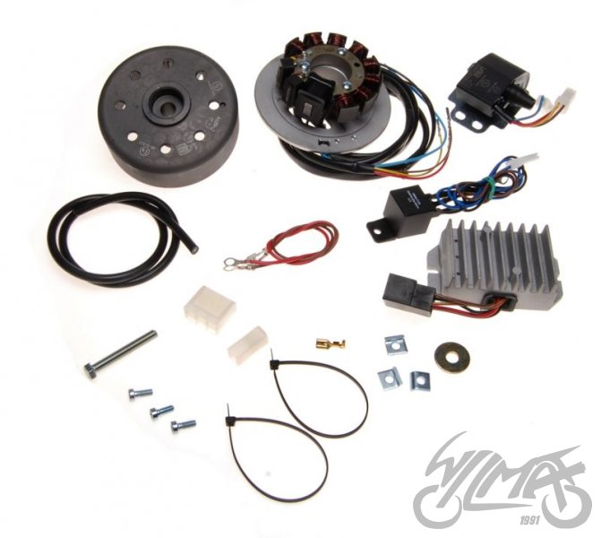 Kompletní elektronické zapalování MZ250 a MZ 251 ETZ