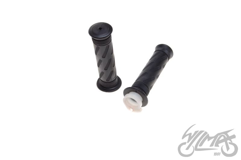 Gripy řídítek s pouzdrem plynu