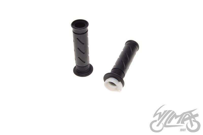 Gripy řídítek s pouzdrem plynu