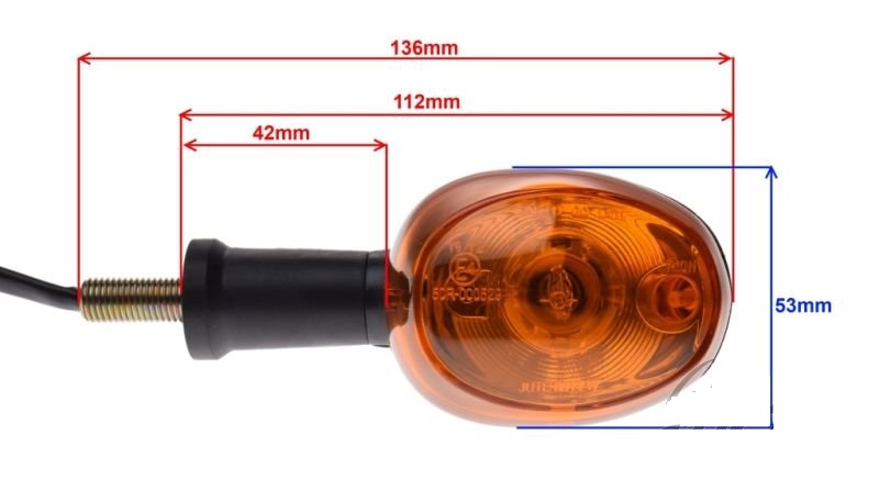Sada blikačů s homologací