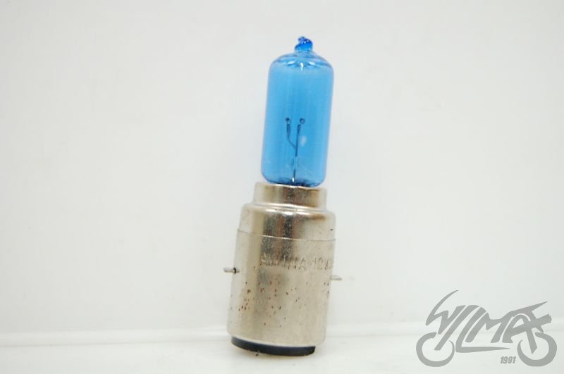 Žárovka 12V 35/35W H6 BA20D - modré sklo