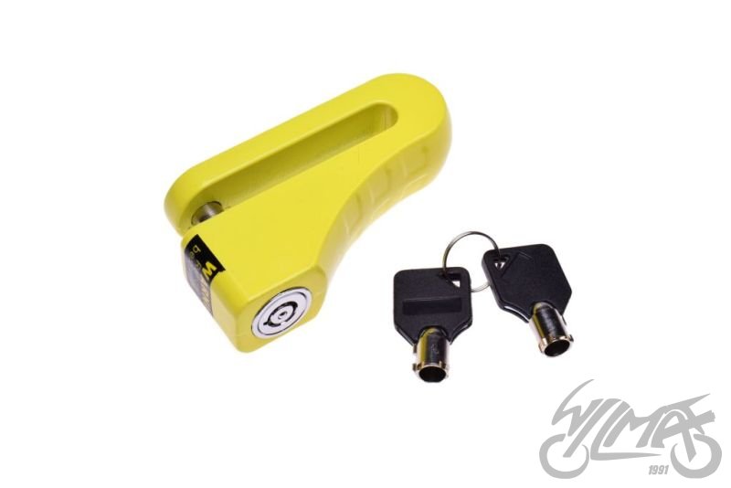 Zámek motocyklu na kotouč 10x58x10mm