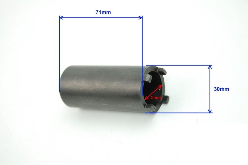 Klíč na korunkové matice