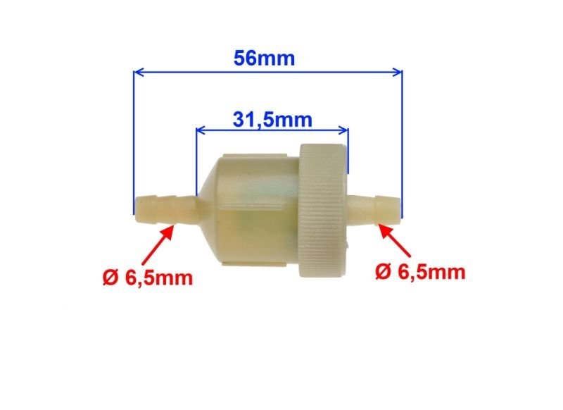 Palivový filtr s možností čištění