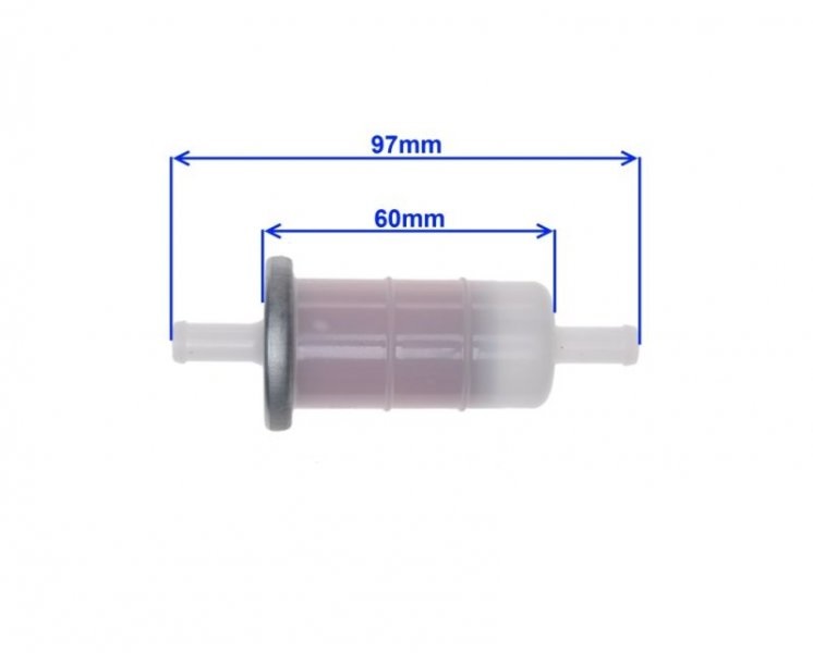 Palivový filtr Yamaha, Honda 10mm vstup