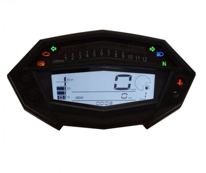 Univerzální digitální přístrojový panel