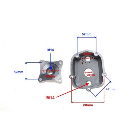Hlava válce Aprilia, Derbi 50 - info v popisu