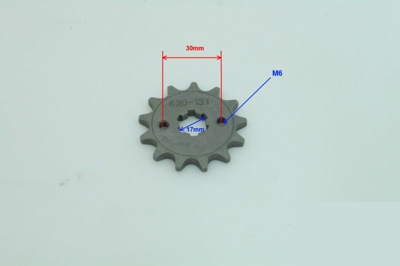 Pastorek řetězu 13 zubů 420H