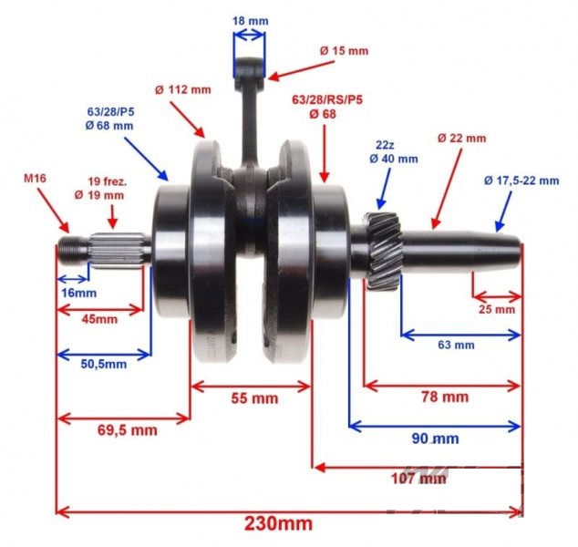 Klikovka ATV 200 SHINERAY XY150-17