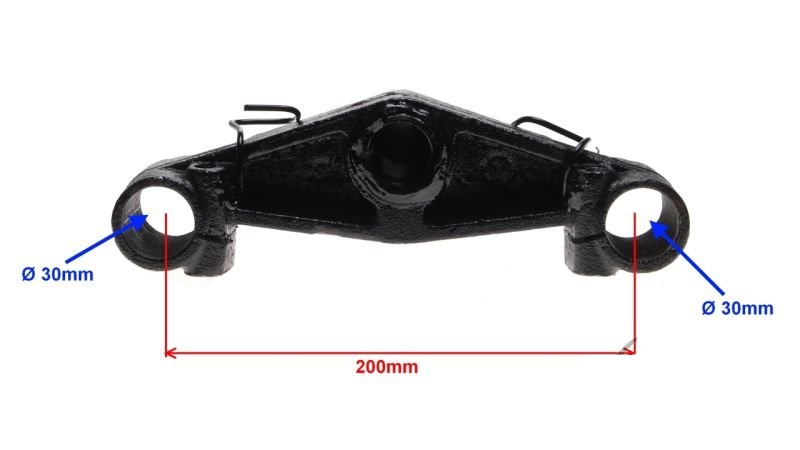 Spodní brýle uložení vidlice motocyklu Longjia Sharpy 50