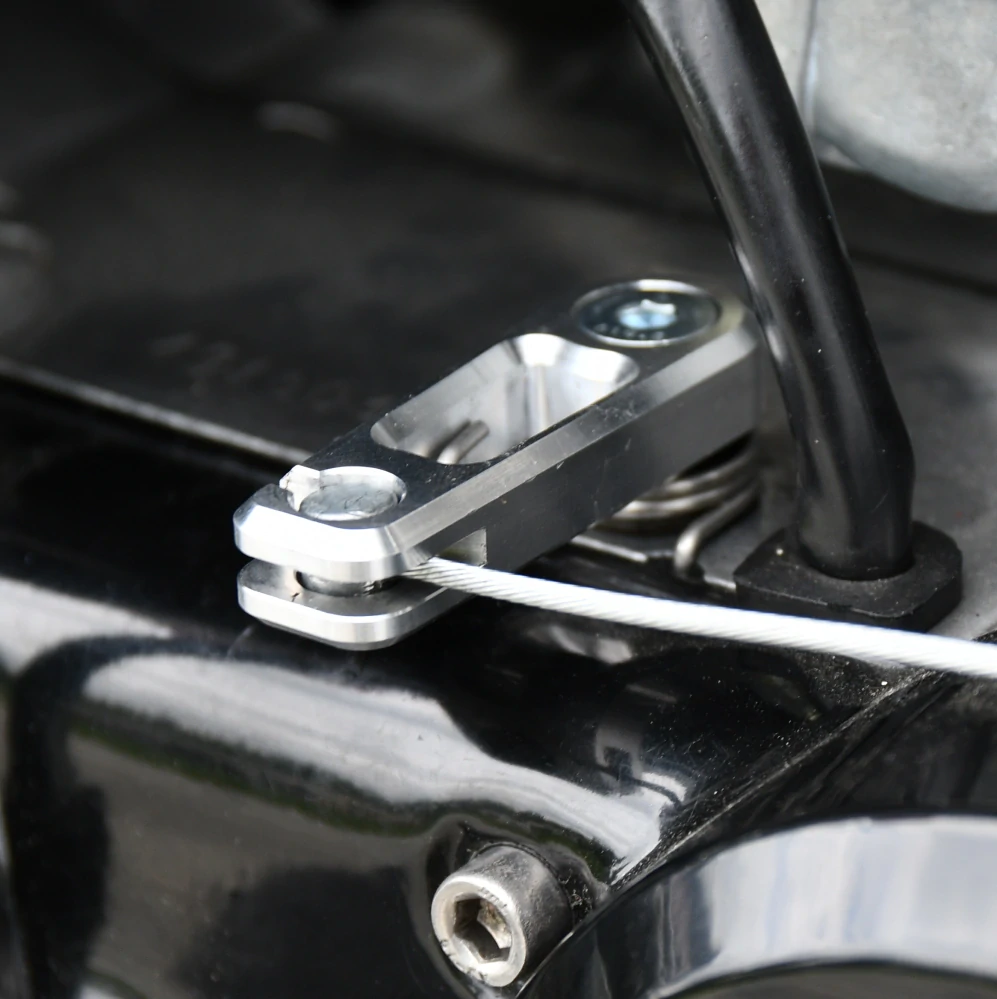 CNC hliníková spojková páčka do karteru Simson – DPR Performance